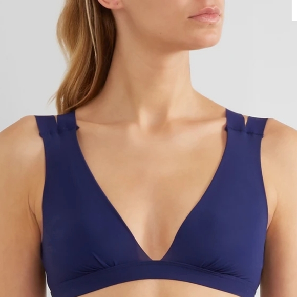 🆕️ Commando Cut Out Stripped Seamless Bralette - Picture 2 of 14